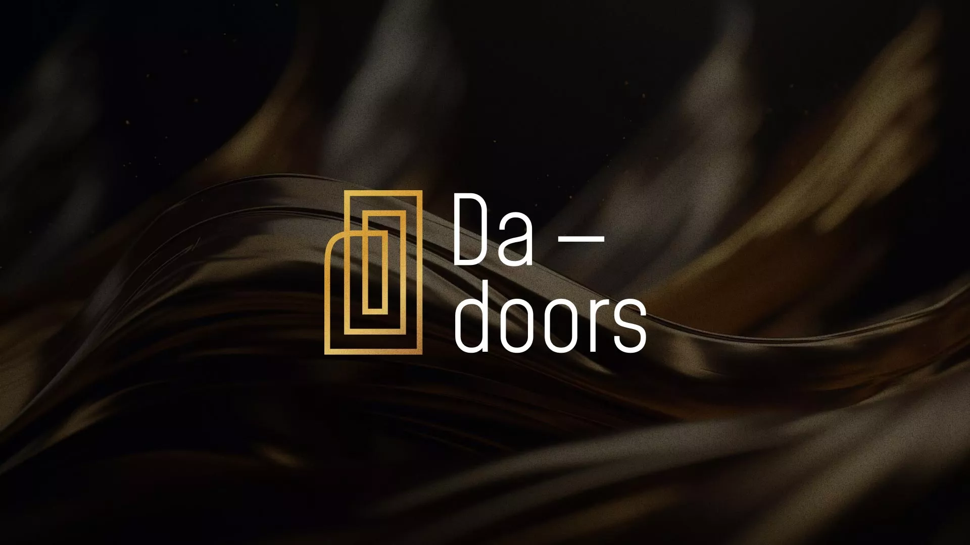 Разработка логотипа для компании «DA-DOORS» в Лодейном Поле